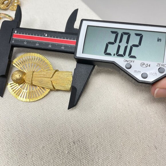 Lot of 5 Vintage‎ Brooches Christmas Art Deco Bow Angel Floral Brooch Pin - Picture 7 of 16